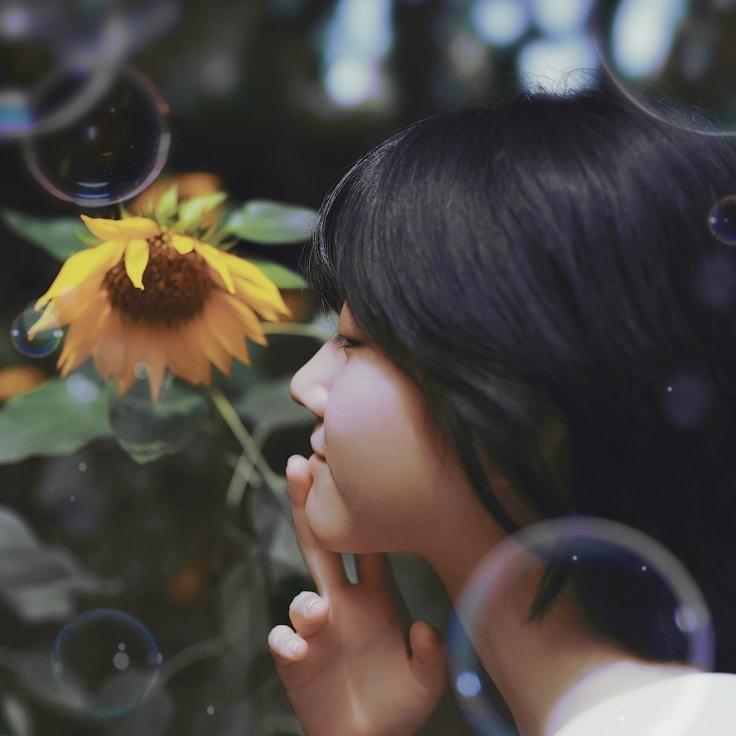 Portrait of Maya Chen, group coordinator and fusion cooking expert